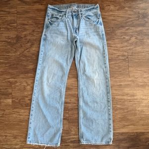 American Eagle Outfitters low rise straight leg jeans Size 26/28